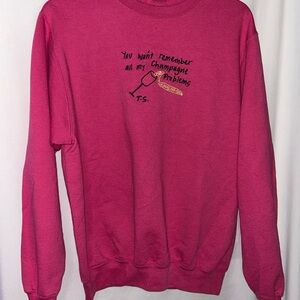 Port and Company Fuchsia Graphic‎ Sweatshirt